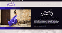 Desktop Screenshot of barbiesformals.com